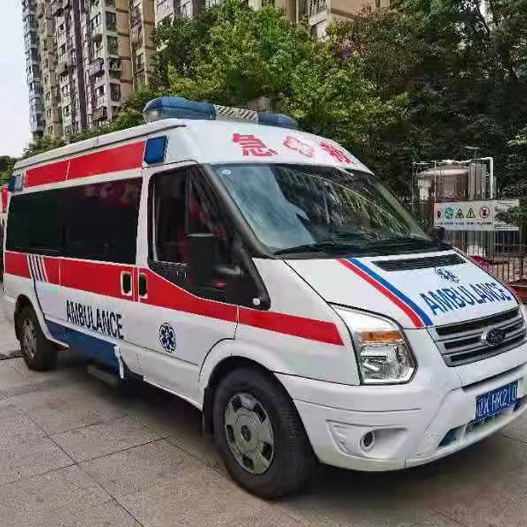 岱岳术后行动不便回家租赁救护车